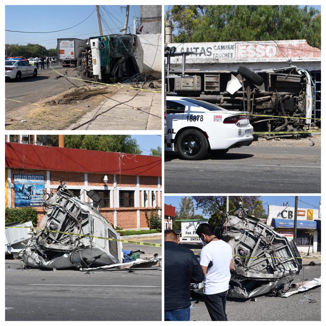 Choque Deja 3 Muertos Y 15 Heridos El Queretano