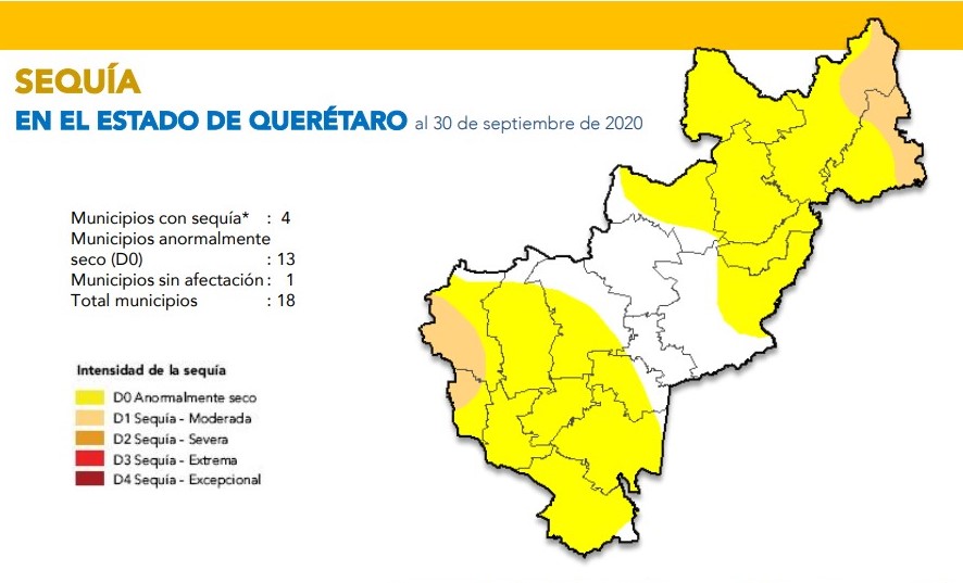 Sufren Sequía Cuatro Municipios De Querétaro Conagua El Queretano 9500