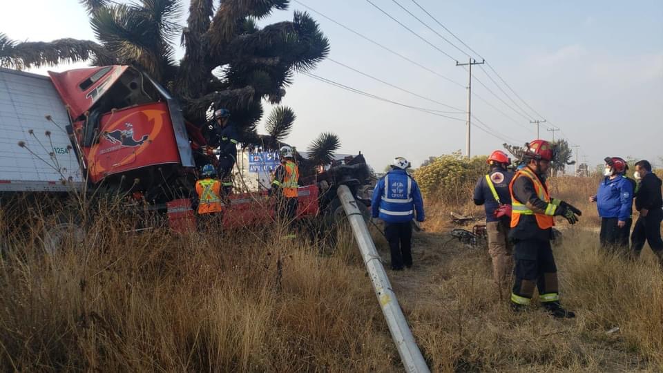 Accidente en la carretera Queretaro – San Luis Potosí - El Queretano