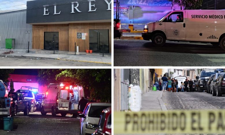 4 personas fallecidas y 4 lesionados en hechos violentos en Querétaro