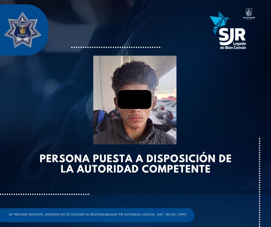 Detenido Por Robar Auto En San Juan Del R O El Queretano